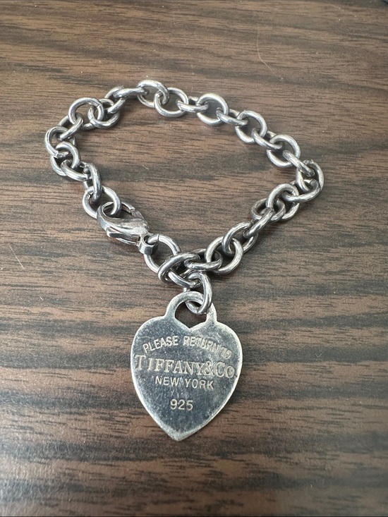 Tiffany & Co. Jewelry - Tiffany & Co. Silver Heart Tag Charm Bracelet